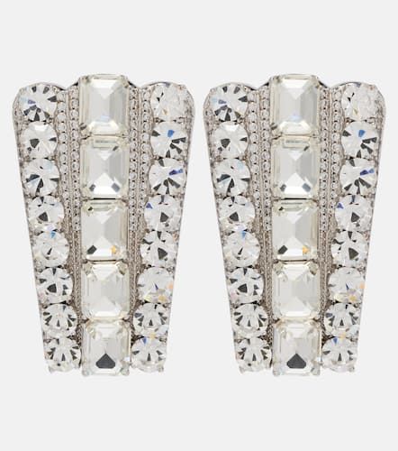 Crystal-embellished drop earrings - Self-Portrait - Modalova