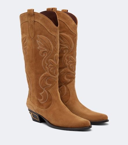Etro Suede cowboy boots - Etro - Modalova