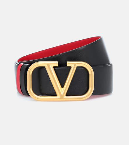 VLogo Signature reversible leather belt - Valentino Garavani - Modalova