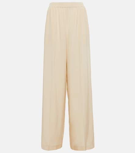 Hulin wide-leg silk crêpe pants - Joseph - Modalova