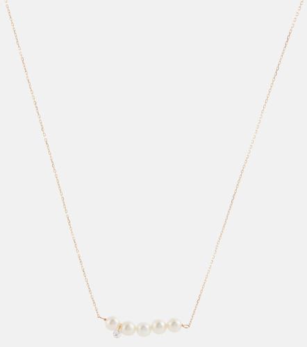 Persée Collana Aphrodite in 18kt con perle e diamante - Persee - Modalova