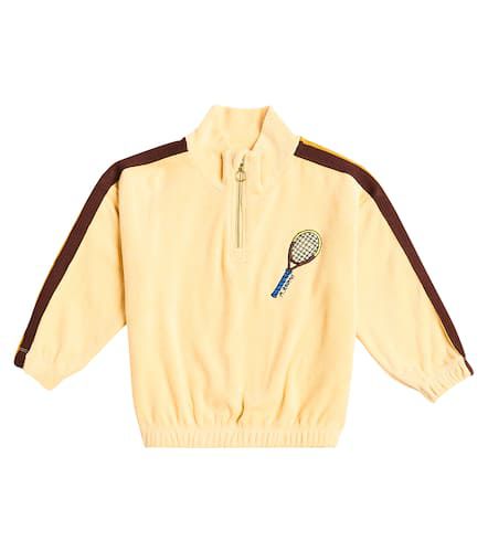 Tennis cotton terry half-zip sweater - Mini Rodini - Modalova