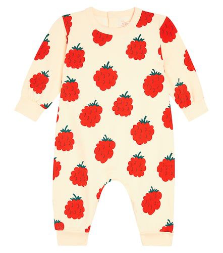 Baby - Jumpsuit corta Raspberries in jersey - Tinycottons - Modalova