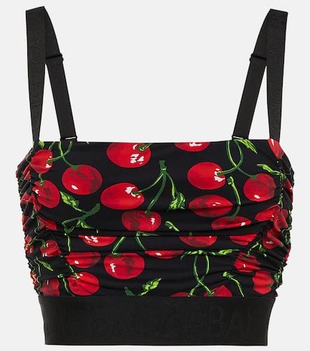 Bedrucktes Bustier-Top - Dolce&Gabbana - Modalova