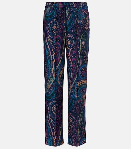 Etro Pantalones rectos estampados - Etro - Modalova
