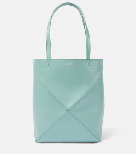 Puzzle Fold Medium leather tote bag - Loewe - Modalova