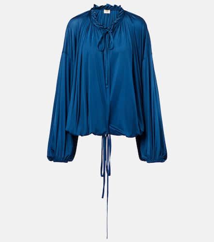 Saint Laurent Blusa fruncida - Saint Laurent - Modalova