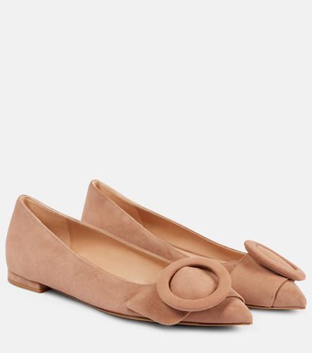 Gianvito Rossi Suede ballet flats - Gianvito Rossi - Modalova