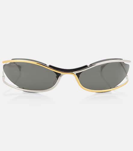 Gucci Oval sunglasses - Gucci - Modalova