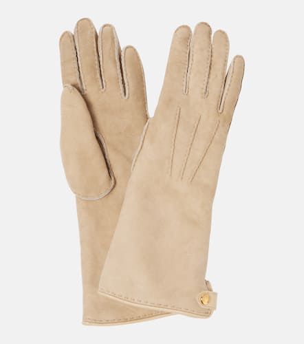 Guantes Zelda de ante con borrego - Loro Piana - Modalova