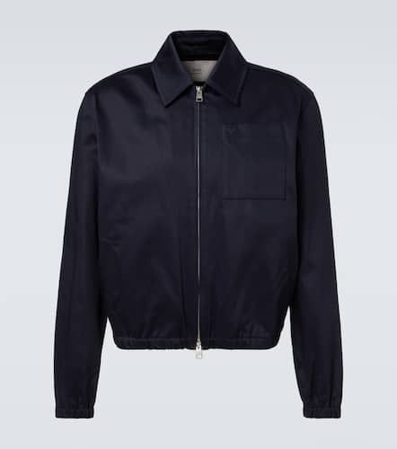 Ami de CÅur cotton satin jacket - Ami Paris - Modalova