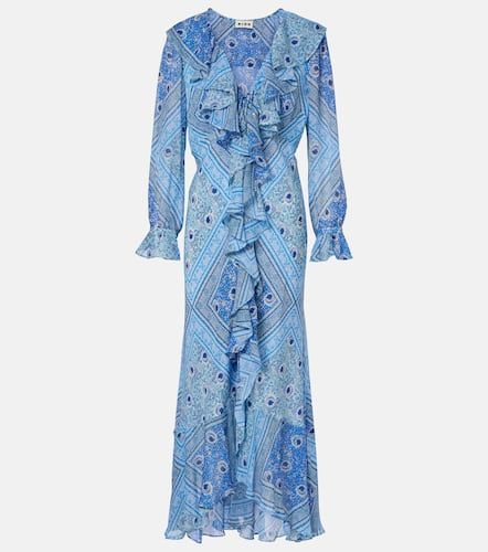 Rixo Gracye ruffled silk maxi dress - Rixo - Modalova