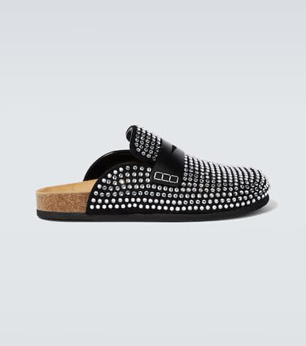 Embellished leather slippers - JW Anderson - Modalova