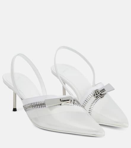 Clear Zip PVC slingback pumps - Coperni - Modalova