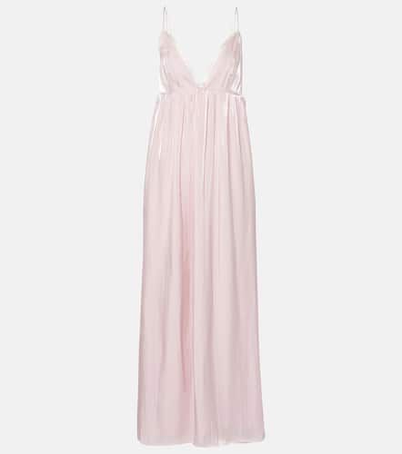 Ganni Satin maxi dress - Ganni - Modalova