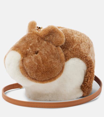 Bolso al hombro Hamster de borrego - Loewe - Modalova