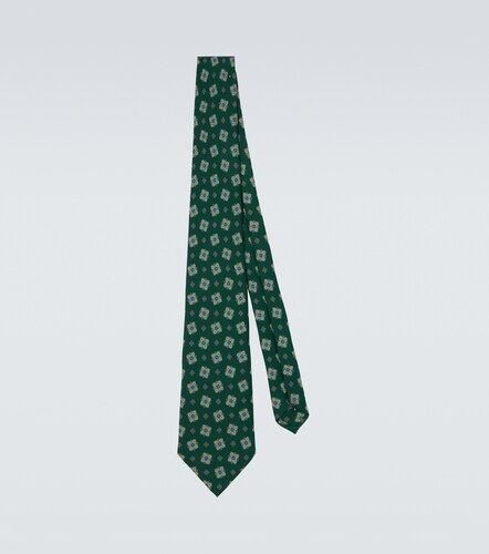 Dunhill Corbata de seda estampada - Dunhill - Modalova