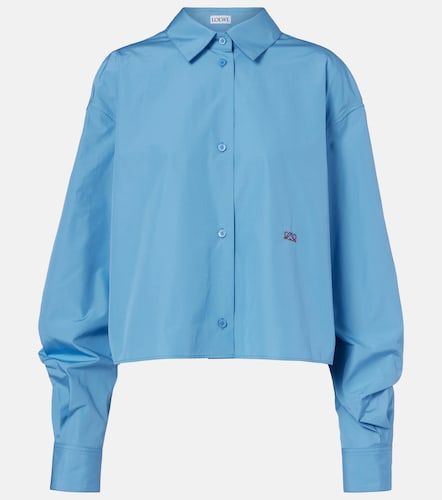 Camisa de algodón con anagrama bordado - Loewe - Modalova