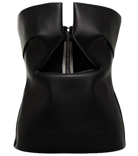 Rick Owens Bustier di jeans coated - Rick Owens - Modalova