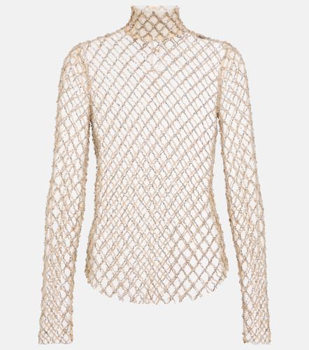 Lupita embroidered mesh top - Isabel Marant - Modalova