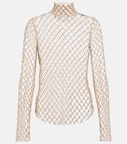 Top Lupita aus Mesh mit Kristallen - Isabel Marant - Modalova