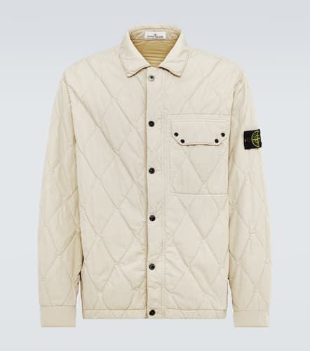 Chaqueta acolchada de mezcla de algodón - Stone Island - Modalova