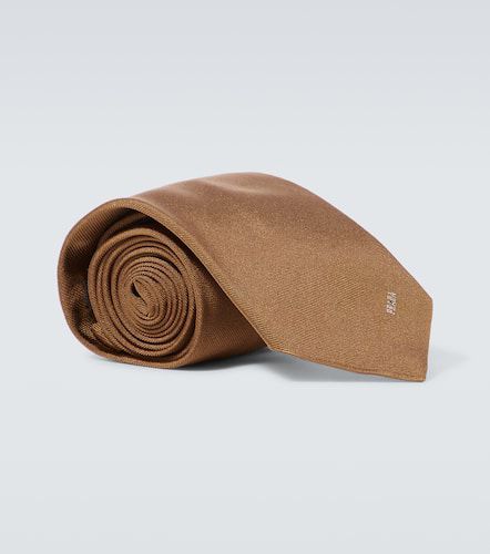 Prada Corbata de seda con logo - Prada - Modalova