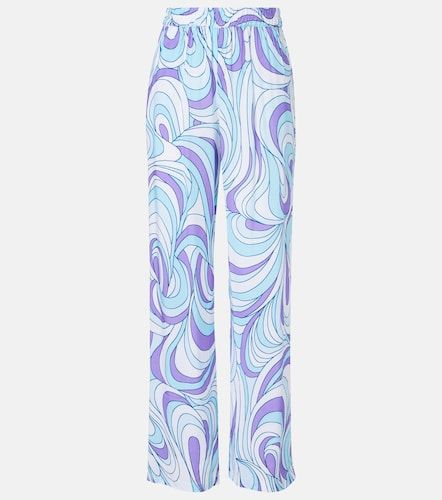 Olivia printed wide-leg pants - Melissa Odabash - Modalova