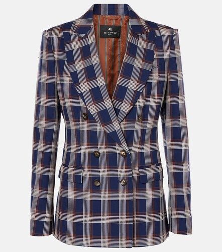 Etro Checked wool blazer - Etro - Modalova