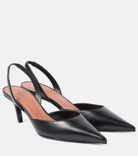 Slingback-Pumps Sofia aus Leder - Amina Muaddi - Modalova