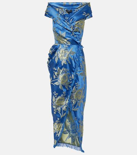 Off-shoulder jacquard midi dress - Etro - Modalova