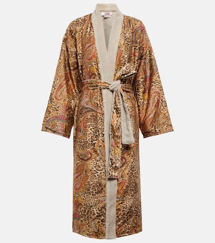 Albornoz Doubled Kimono de algodón - Etro - Modalova