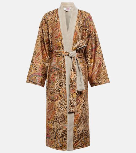 Bademantel Doubled Kimono aus Baumwollfrottee - Etro - Modalova