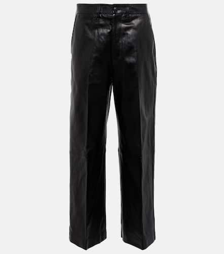 Cropped leather pants - Polo Ralph Lauren - Modalova