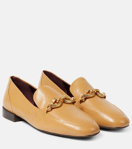 Jessa embellished leather loafers - Tory Burch - Modalova