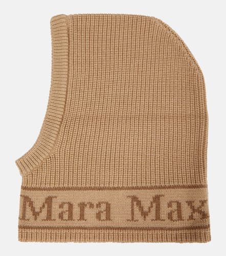 Max Mara Gong logo wool ski mask - Max Mara - Modalova