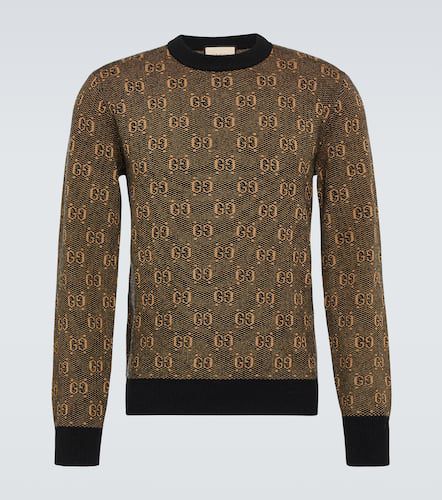 Gucci GG jacquard wool sweater - Gucci - Modalova