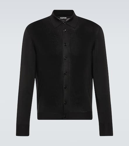 Tom Ford Top in maglia di seta - Tom Ford - Modalova