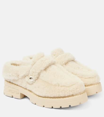 Plateau-Slippers Shea aus Shearling - Jimmy Choo - Modalova