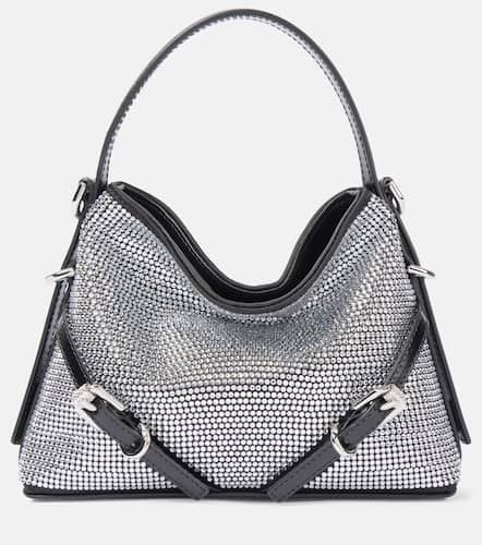 Borsa a spalla Voyou Nano con cristalli - Givenchy - Modalova