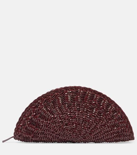 The Row Sunset woven leather clutch - The Row - Modalova