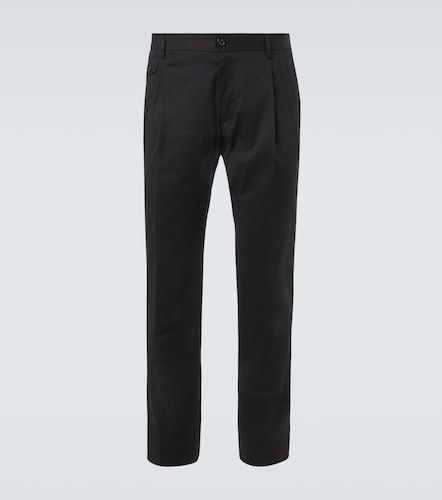 Pantalones rectos de algodón - Dolce&Gabbana - Modalova