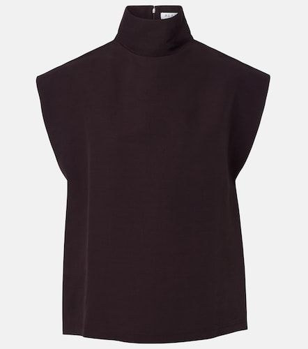 Alaia Poplin turtleneck top - Alaia - Modalova