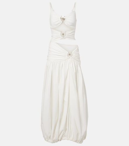 Abito lungo Orbit in jersey con cut-out - Christopher Esber - Modalova