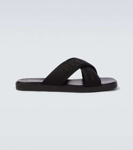 Gucci Logo jacquard sandals - Gucci - Modalova