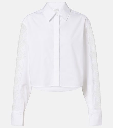 Camicia in popeline di cotone con pizzo - Simkhai - Modalova