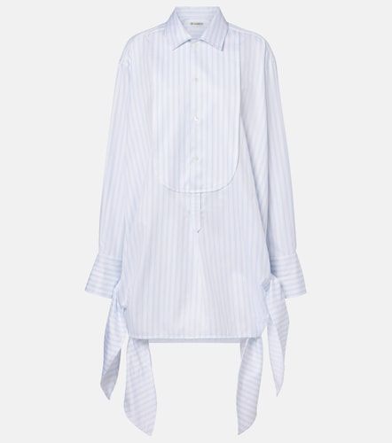 Miniabito in cotone a righe - JW Anderson - Modalova