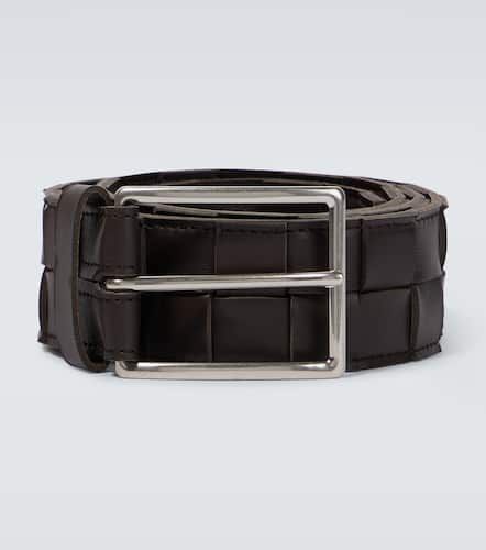 Maxi Intreccio leather belt - Bottega Veneta - Modalova