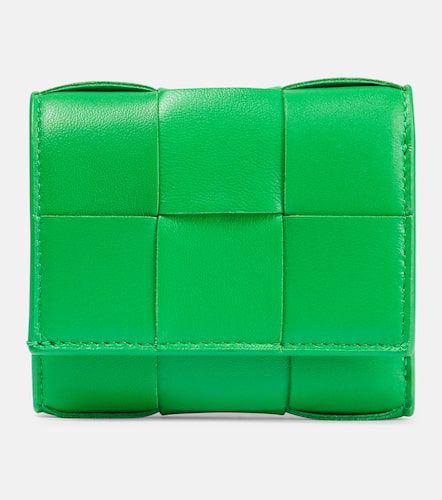 Intreccio leather wallet - Bottega Veneta - Modalova