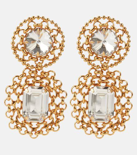 Jade embellished drop earrings - Jennifer Behr - Modalova